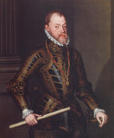 Alonso Sanchez Coello Portrait of Philip II of Spain France oil painting art